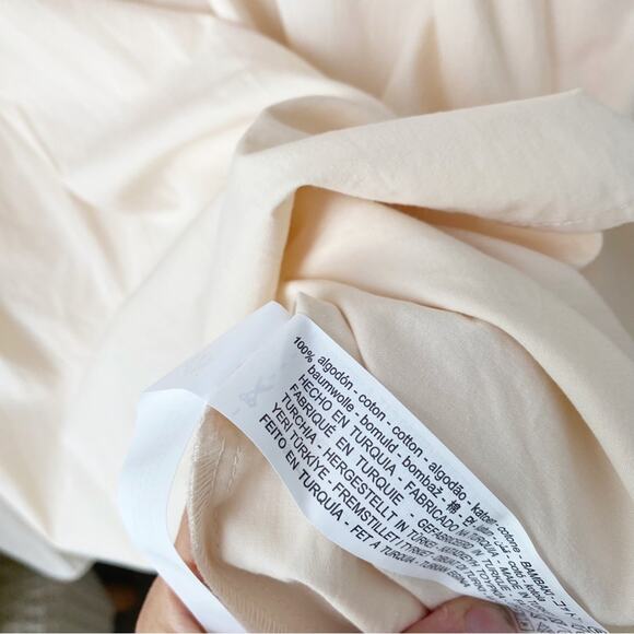 Zara Ruched Front Shirt Dress - Picture 7 of 13